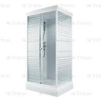 Душевая кабина TRITON Квадро -ДН4 100 80 Полосы низкий поддон