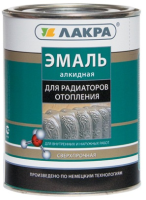 Эмаль алкидная для радиаторов отопления 0,9 кг.(Лакра)