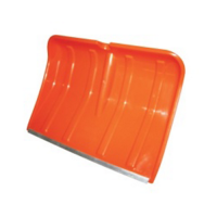 Лопата пластик 490 370 ал. накладка (без черенка) ЗАРЯ