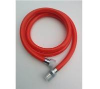 Шланг д душа нейлон 150 см. имп имп AKs-273 Красный AquaKratos