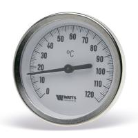 Термометр 63* 1/2 120 C шток 50 мм. WATTS