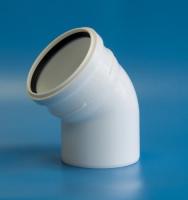 Отвод 110 - 45  РР Политэк БЕЛАЯ