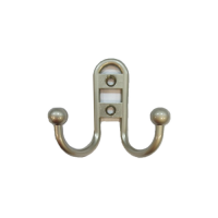 Крючок-вешалка 220 мал. мат. хром (60) КНР