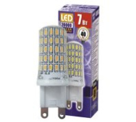 Лампа светодиодная PLED-G9 7W 4000K 175/240 Jazzway