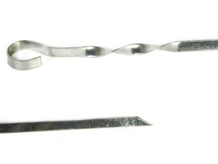 Шампур плоский 550х10х1.5 (нерж.зерк.)