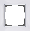Рамка 1-м. СП WERKEL WL03-Frame-01 белая