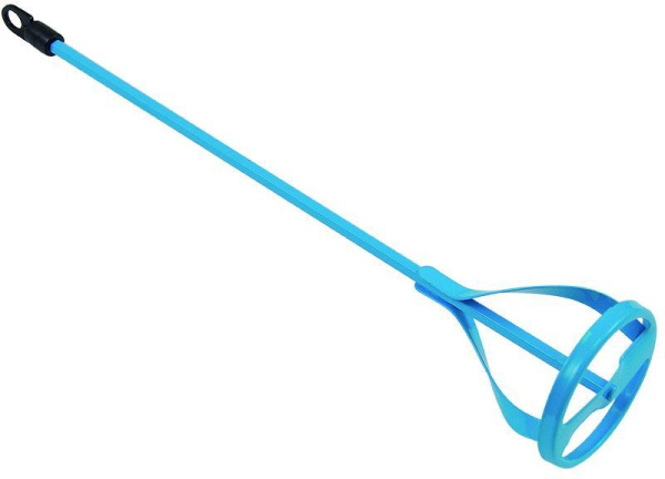 Миксер окрашен. 80 400мм, для смесей до 15кг., шестигран.хвостовик 8мм   T4P