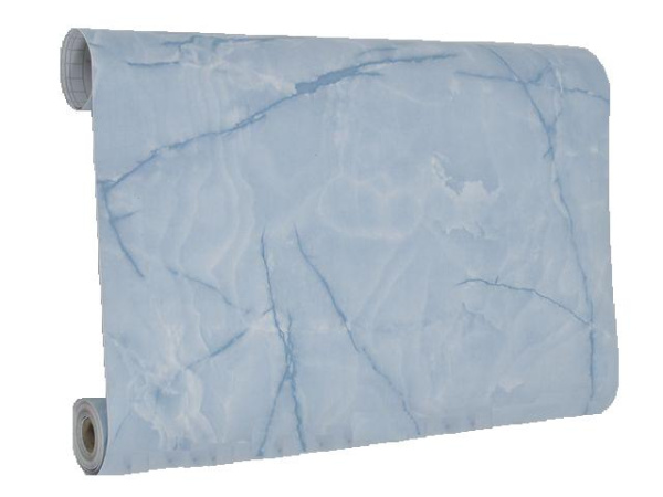 Пленка самоклеящаяся 90 8 м  М0045 мрамор голубой