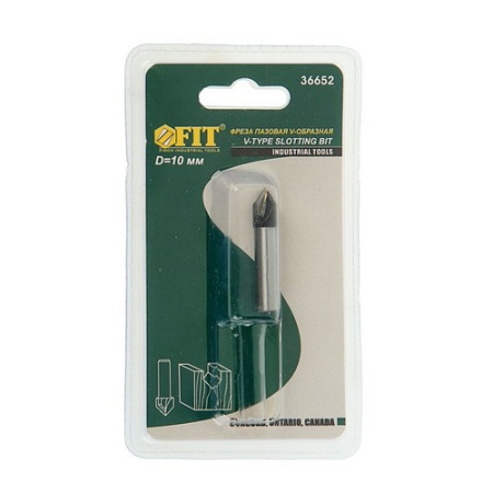 Фреза пазовая V - образная  D 10 мм