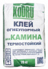Клей термостойкий  Для КАМИНА  20 кг  Кодру