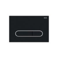 Кнопка для инсталляции UNIFIX 071 UNI71MBi77 черная матовая IDDIS 