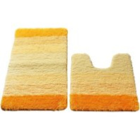 Набор ковриков для ванной из микрофибры 50*80 и 50*50 551M580i13 Yellow Gradiente IDDIS 
