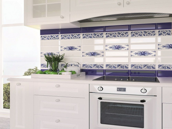 Metro cobalt wall 01 плитка облиц 100 300 тем.синий