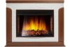 Портал Firelight Prestigio 30 камень белый, шпон дуб