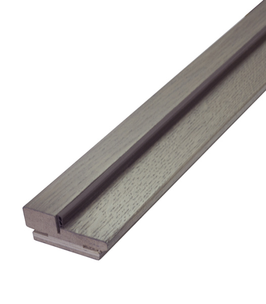 Стойка дверная с уплотнителем телескоп 2070 30 75 дуб серый