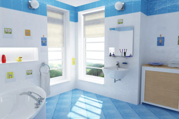 Плитка керамическая КОКТЕЙЛЬ синия А8 200 330