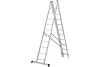 Лестница ал. 3-х секц 3 11 NV 1230, вес 13,7 кг, макс.длина 7,09м, раб. высота 7,55м Новая Высота