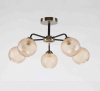 ,Люстра потолочная 12148 5AB+BK AMB