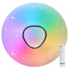 Светильник-люстра св д управл. 60W (5000Lm) RGB + CCT 3К-4K-6K, 490 490 85 AL5777 RAINBOW Feron