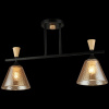 Люстра потолочная 04864-0.3-02 BK+WOOD