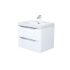 Тумба с умывальником, подвесная,  Cloud X, 70 см белый IDDIS, CLX70W0i95K подходит умыв. 0177000i28