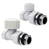 Набор термостатический прямой Royal Thermo Design 1 2 М30х1,5 (Белый)