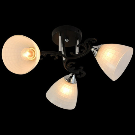 Люстра потолочная 11308-0.3-03 BK+CR