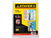 Плёнка STAYER MASTER защитная укрывочная HDPE 12мкм 4*5м серия MASTER STAYER