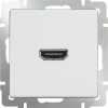 Розетка 1-м. СП HDMI WERKEL WL01-60-11 белая