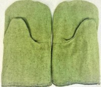 Рукавицы утепленные брезентовые (двойной ватин) Текстор