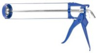 Пистолет для герметика 310мл скелетный, металл. корпус T4P