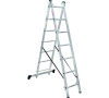 Лестница ал. 2-х секц 2 7 NV 1220, вес 5,8 кг, макс.длина 3,18м, раб. высота 4,43м Новая Высота