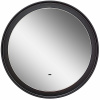 Зеркало CONTINENT Planet black Led D600 с подсветкой