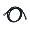 Шланг для душа IDDIS OPH20BLi19 Optima Home черный матовый, силиконовый, 1,5м