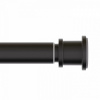 Карниз для ванной Elegante черный матов. 110-200см RSB0120i14 IDDIS