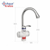 Смеситель для кухни с электронагревом БЕЗ УЗО АК9555W Белый 3 кВт AquaKratos