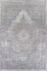 Ковер Турция ARDA EFSAN L279A STAN CREAM SHRINK BLUE FDY 2 4 м