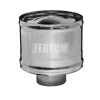 Зонт-Д с ветрозащитой (430/0,5 мм) Ф130 Ferrum