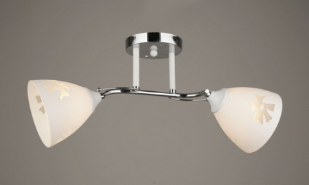 Люстра потолочная P6391-2 WT+CR 000054511