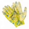 Перчатки "Для садовых работ" из полиэстера с нитриловым покрытием, размер М,(PSV053P)  Fiberon