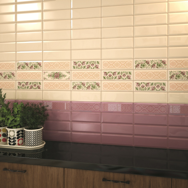 Metro coral wall 02 плитка облиц.100*300 корал