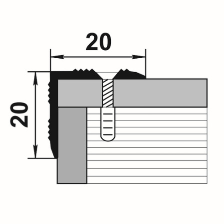 Профиль угловой ПУ 05.1800.094