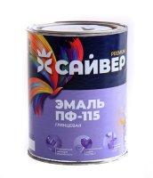 Эмаль ПФ-115 шоколад 0,8 кг САЙВЕР 