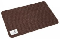 Коврик придверный грязезащитный 0,5*0,8 м Классик коричневый (Classic Door mat 50*80 cm Brown)