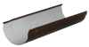 Желоб водосточный ВЕГАСТОК ф125мм 2м коричневый (RAL8017) 