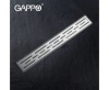 Трап-лоток GAPPO нерж 70*700мм (горизонтальный выпуск) G87007-1  