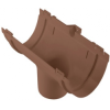 Воронка желоба АЛЬТА-ПРОФИЛЬ 82мм (коричневая) водосток ПВХ 
