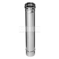 Дымоход 0,5м (430/0,5 мм) Ф80 Ferrum