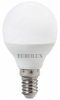 Лампа светодиодная LL-E-G45-7W-230-4K-E14 (шар, 7Вт, нейтр., Е14) EUROLUX